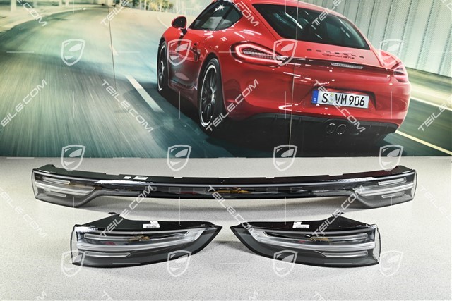 LED taillights with darkened light strip Exclusive, USA version