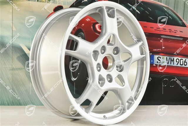 19-inch Carrera S wheel set, 8J x 19 ET57 + 11J x 19 ET51