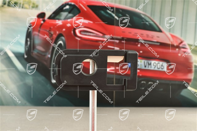 Podstawa blendy głośnika w słupku D, czarna, L