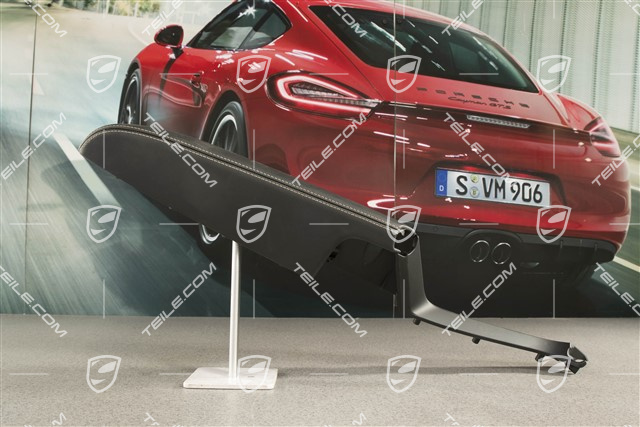 Podłokietnik tapicerki drzwi tył, Czarny / Mojave, R