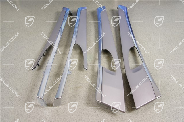 Passenger comparment package aluminium, cover set