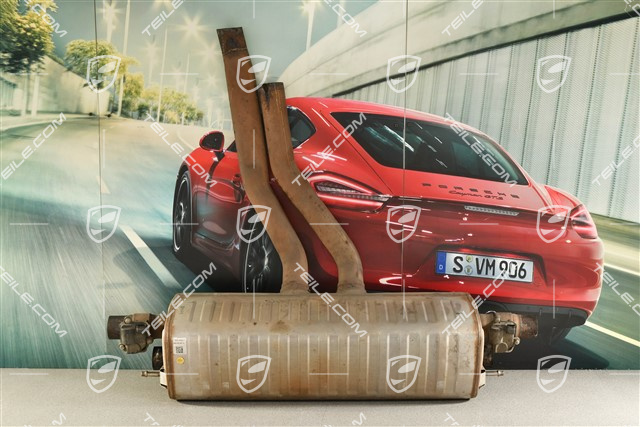 Rear silencer / muffler