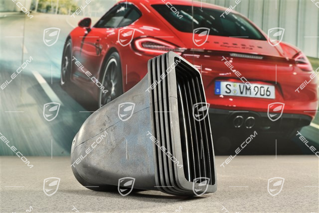 Rear spoiler / lid, Fresh air inlet, R