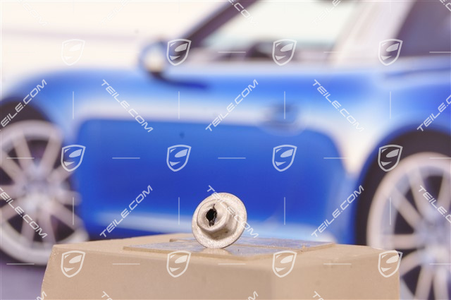 Porsche bonnet badge/crest, tapping nut, L=R
