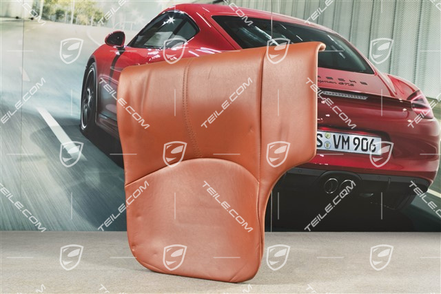 Notsitzkissen, Coupe/Targa, Leder, Terracotta, R