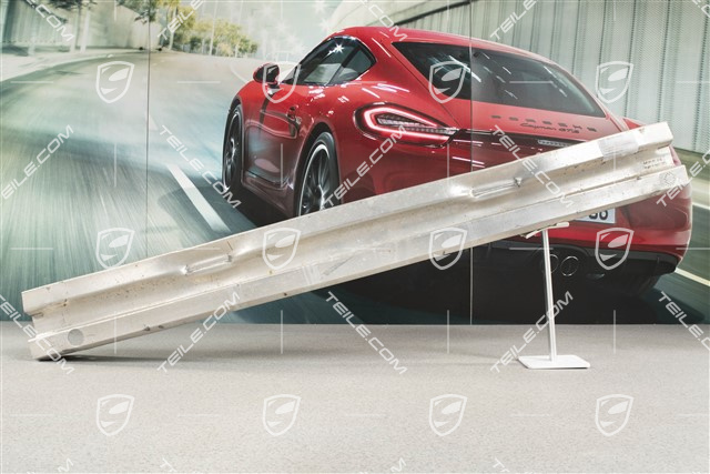 Rear bumper reinforcement, trailer hitch preparation