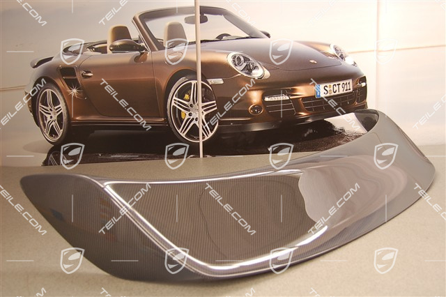 GT2 Rear spoiler, wing (without engine lid), carbon