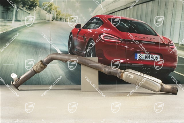 Rura wydechowa + przedni tłumik, 2.9L V6 BiTurbo, R