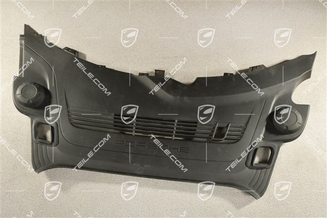 Abdeckung Technik, schwarz, GT2 RS / GT3 RS