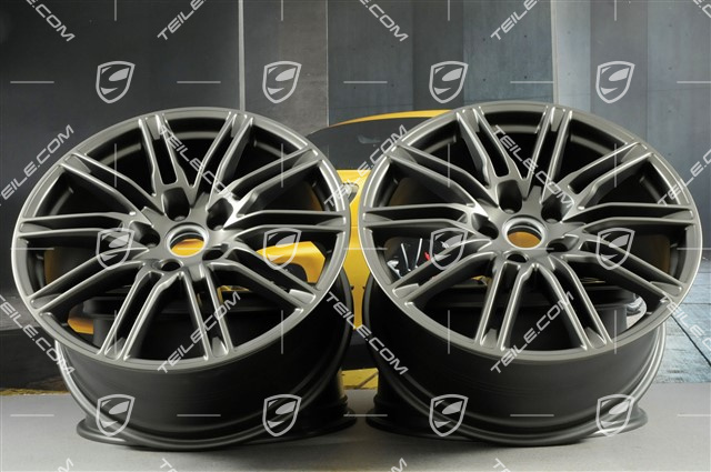 21" Komplet felg Sport Edition, 4x felga 10J x 21 ET50, Platinum satynowy mat