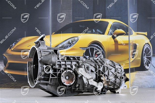 6-Gang Schaltgetriebe Turbo, G97.50, mit Sperrdifferential