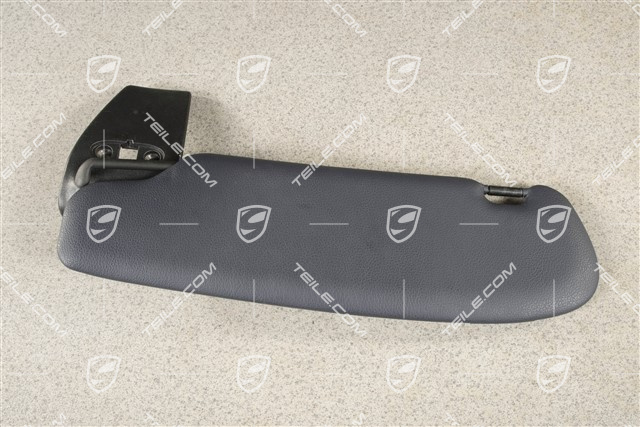 Sonnenblende, Kunstleder, Seeblau, R