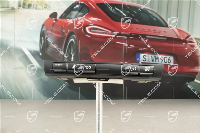 Przełącznik w konsole środkową, PASM / PSM / Sportowy wydech / Sport Chrono