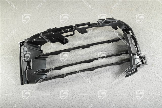 Boczna kratka wentylacyjna zderzaka przedniego, czarny mat, Sport Design Package, L
