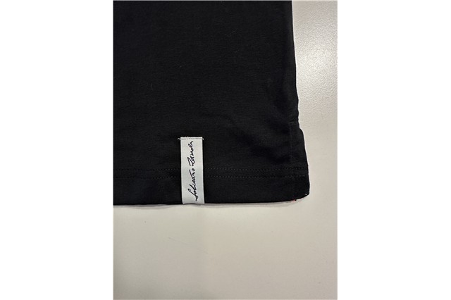 Herren-Poloshirt schwarz/rot S