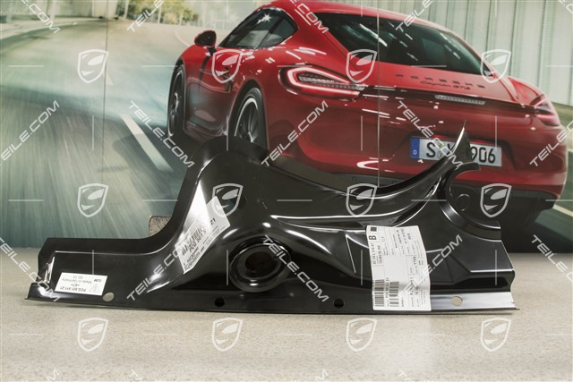 Coupe, Wheel housing / Spring mounting, front, L