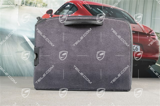 Back seat backrest, Rear, Leatherette, Metropole blue, Coupe, L