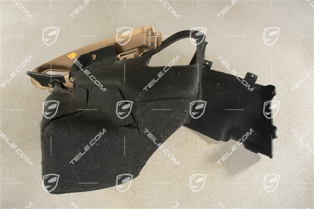 Seitenwandverkleidung hinten, Schwarz/Luxorbeige, R