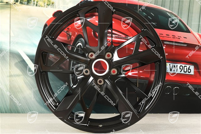 21" Felge Cross Turismo Design 11,5J x 21 ET66, in Schwarz Seidenmatt