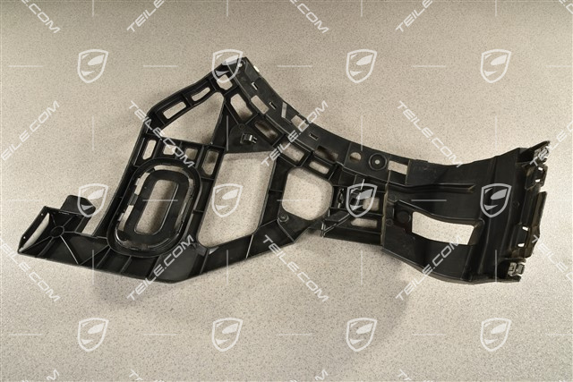 Holding / support rail, rear bumper,  lateral, L