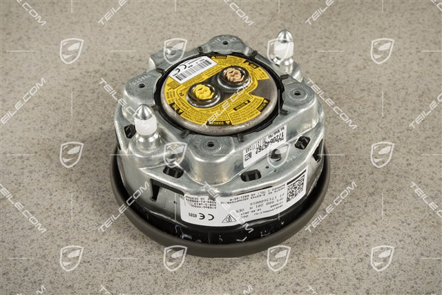 Steering wheel Airbag unit, Agate grey