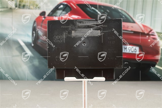 Control unit, rear end