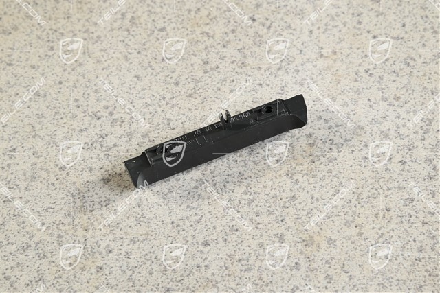 Dashboard trim moulding, LHD, centre, Black grey, L