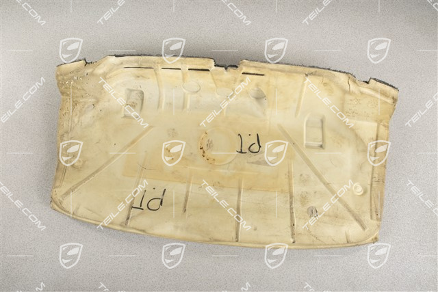 Klebeteppich / Hutablage / Bodenbelag, Schwarz, Klangpaket ASK, Coupe, Turbo