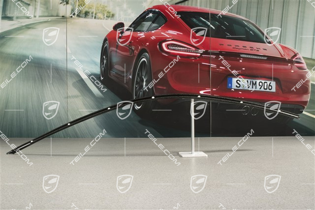 Zierleiste, seitlich, Schwarz, R