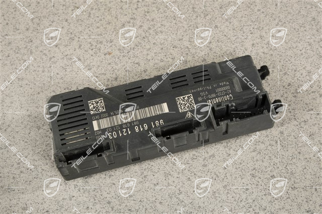 Convertible top driving mechanism control unit