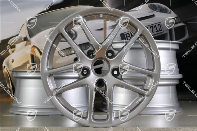 17-inch Cayman wheel set, front 6,5J x 17 ET55 + rear 8J x 17 ET40