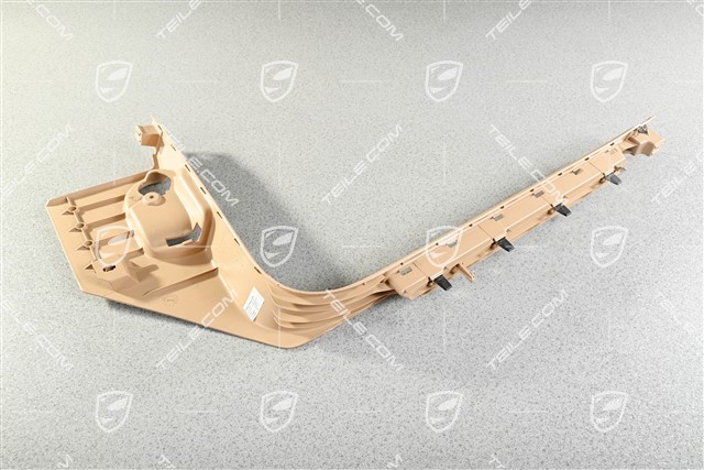 Tapicerka słupka-A, część dolna, beżowa / Luxor Beige, L
