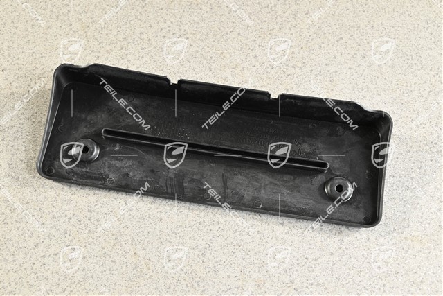 Front bumper licence plate support / holder