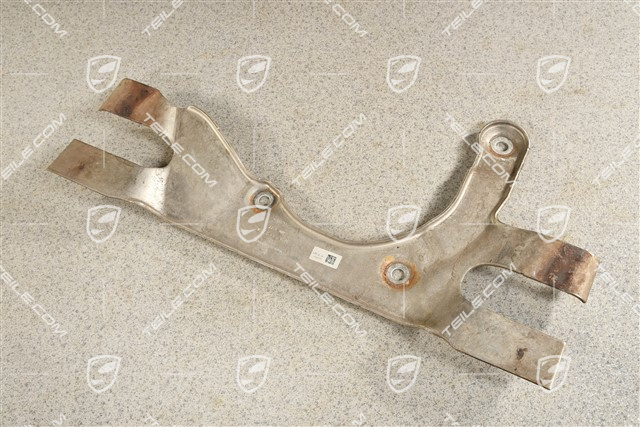 Middle silencer support