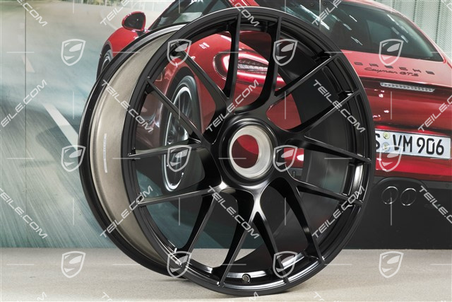 20" Felge Turbo Sport III, Zentralverschluss, 9J x 20 ET51, schwarz hochglanz