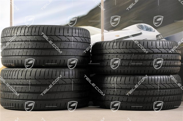20" Carrera Classic II Sommerräder Satz, 8,5J x 20 ET51 + 11J x 20 ET70 + NEUE Pirelli Sommerreifen 245/35 ZR20 + 295/30 ZR20