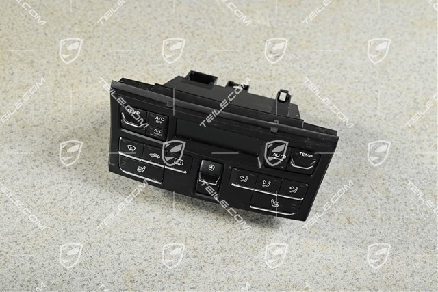 Panel klimatyzacji, podgrzewane fotele