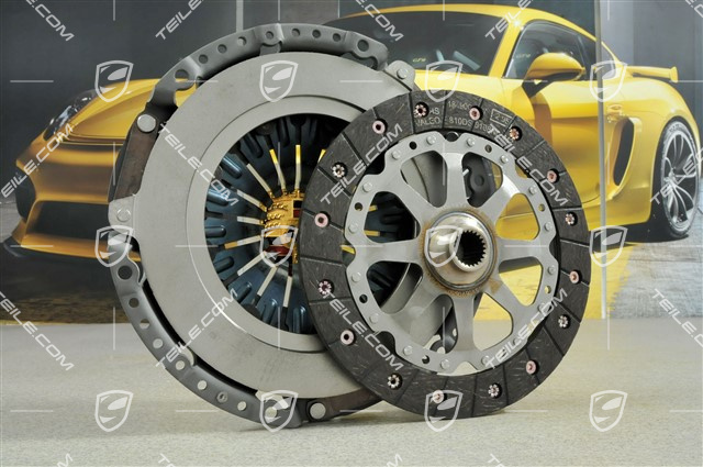 Kupplung-Reparatursatz, (Druckplatte + Kupplungsscheibe), 997 3.6 C2/C4