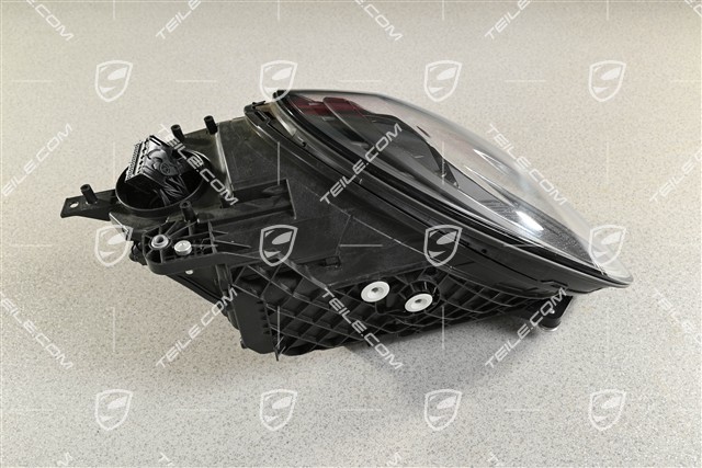Headlight / headlamp LED Matrix-Beam, Black, Turbo / GT3, L