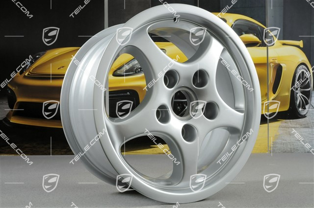 16-inch Carrera2/4 wheel rim set, 6J x 16 ET52 + 8J x 16 ET52