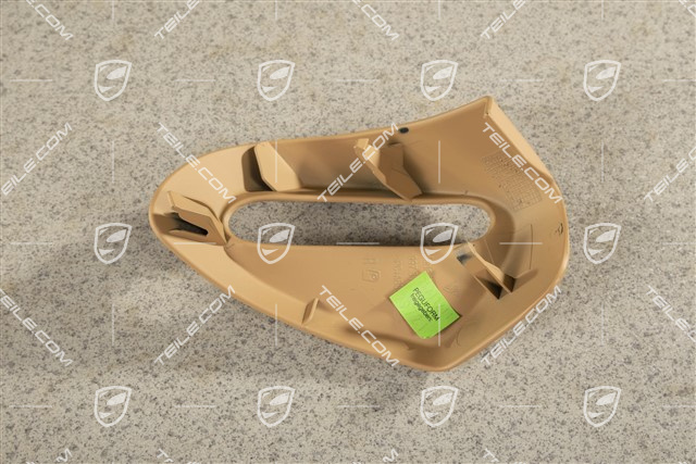 Cabrio, Sicherheitsgurt Abdeckung / Rosette, Sandbeige, R