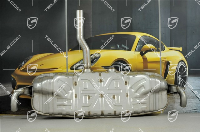 VW Touareg Diesel R5 2,5L tłumik końcowy