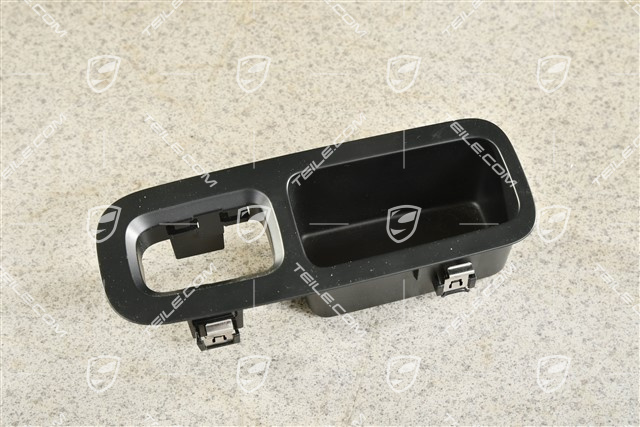 Obudowa przełącznika, strona pasażera, czarny mat