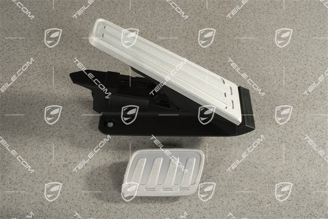 Pedalkappe Fußstütze Satz, Aluminium, PDK Getriebe, RL