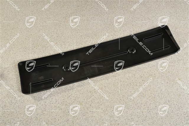 Spyder, Front bumper number / Licence plate support