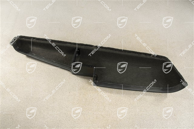 Ablagekasten Türverkleidung , Teppich / Leder, Schwarz, R