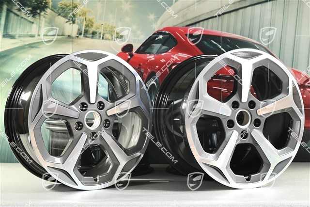 20-inch Taycan Offroad Design wheel rim set, 9J x 20 ET54 + 11J x 20 ET60