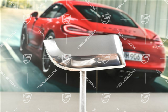 Schalttafelverkleidung Zierleiste Innen, Fahrerseite, LHD, Galvano Silber