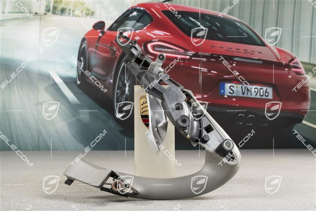 Zuziehgriff, Unterteil, Komplett, Graffitigrau, R