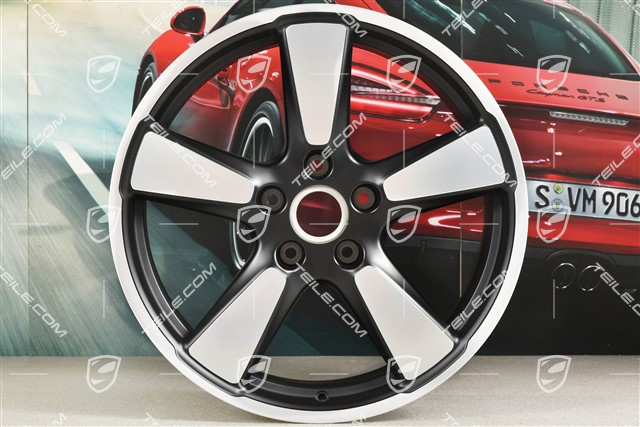 20" Felge Sport Classic "50 Jahre 911", 9J x 20 ET51, in Schwarz